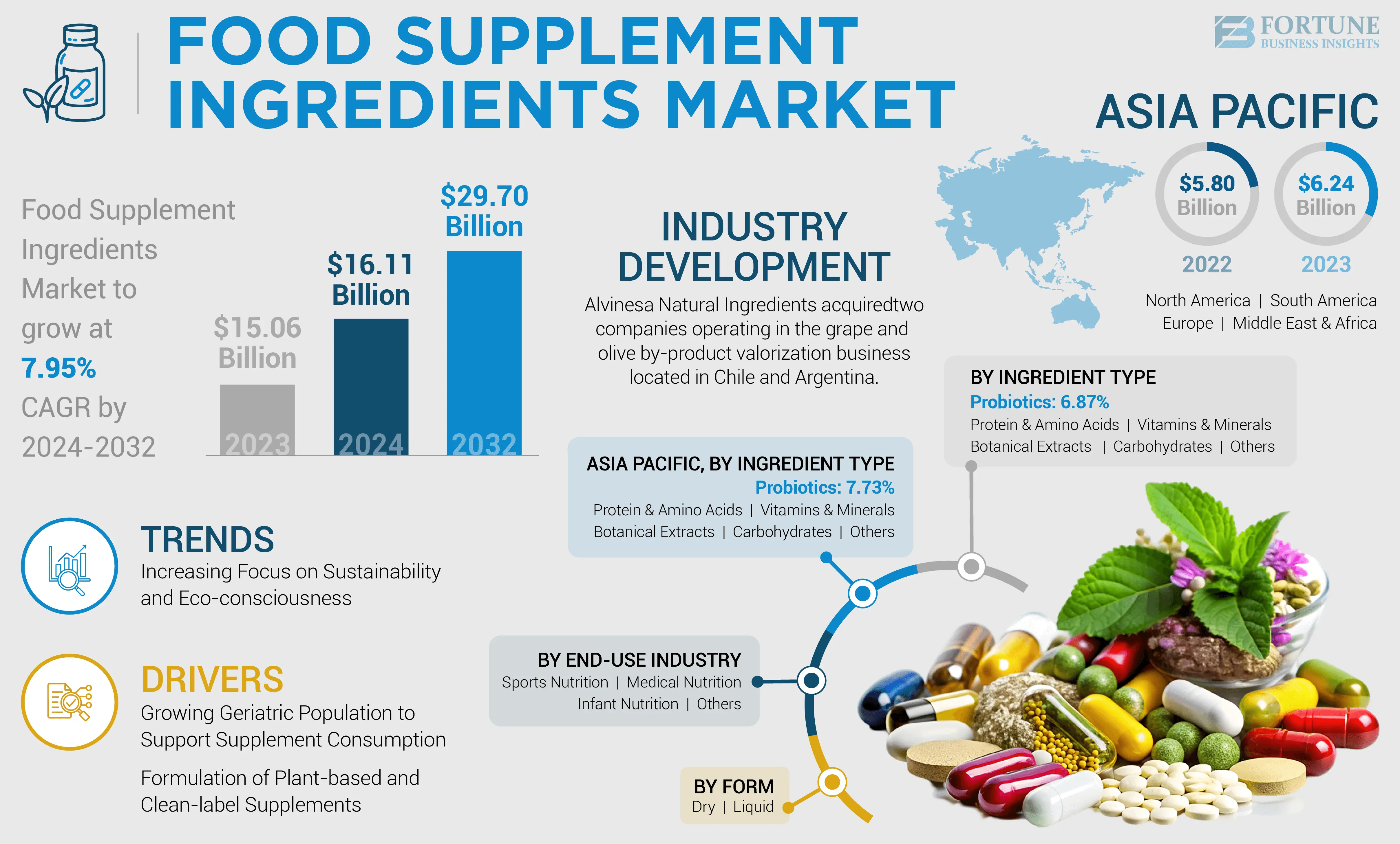 Food Supplement Ingredients Market