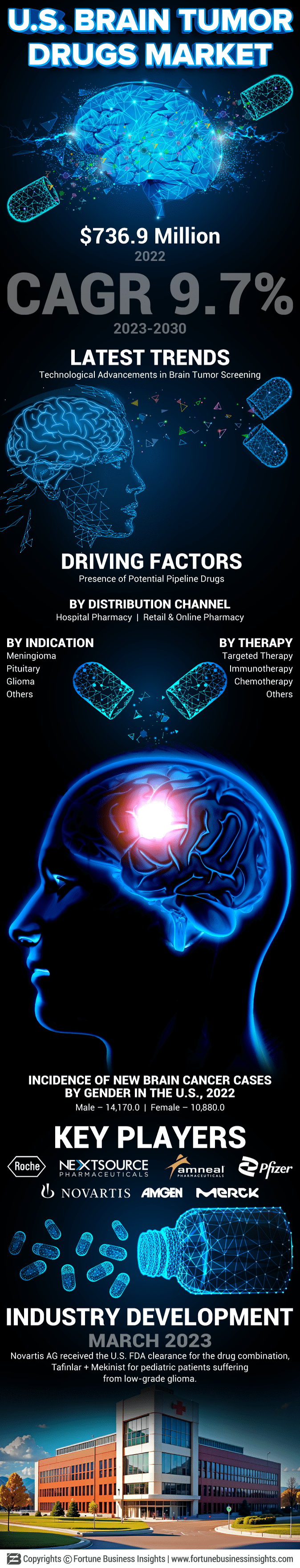 U.S. Brain Tumor Drugs Market