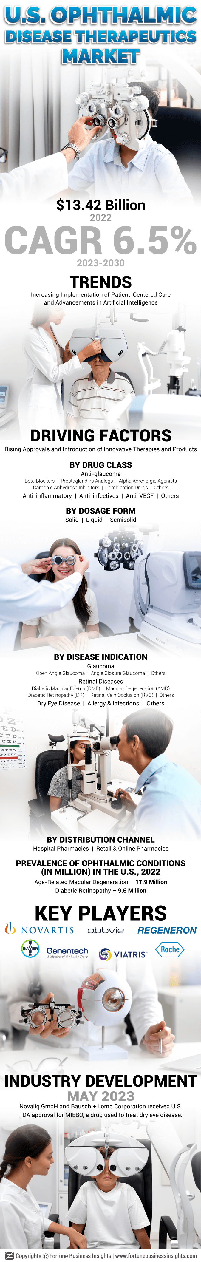 U.S. Ophthalmic Disease Therapeutics Market